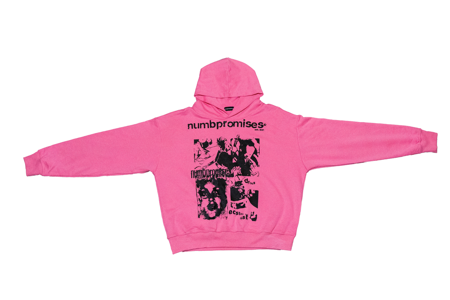 DRUGS, ECSTASY LUST PINK PULLOVER